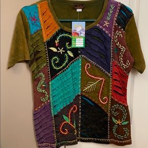 Hippie Boho shirt NEW
